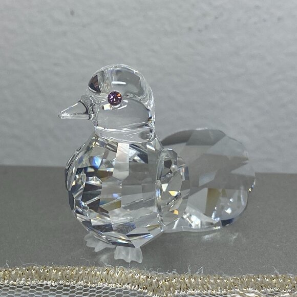 Swarovski Other - Vintage Swarovski Crystal Figurine Miniature Dove